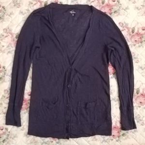 100% Stretchy Linen - J Crew Navy Small